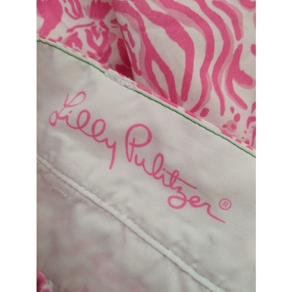 Lilly Pulitzer Chipper Shorts in Get Spotted Print - Picture 5 of 8